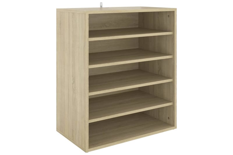 Kenkäkaappi Sonoma-tammi 60x35x70 cm lastulevy - Ruskea - Säilytys - Kenkäsäilytys