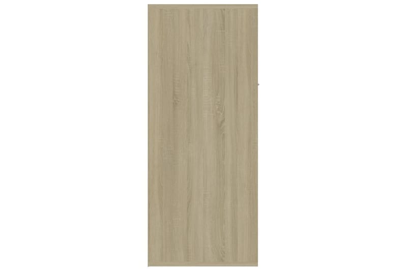 Kenkäkaappi Sonoma-tammi 60x35x84 cm lastulevy - Ruskea - Säilytys - Kenkäsäilytys