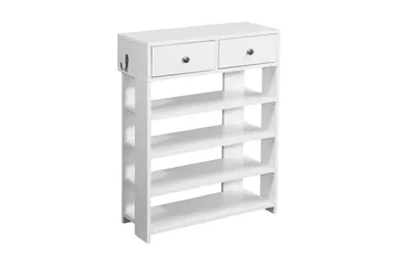 Kenkäkaappi Stinedurf 60x24 cm - Valkoinen - Säilytys - Kenkäsäilytys