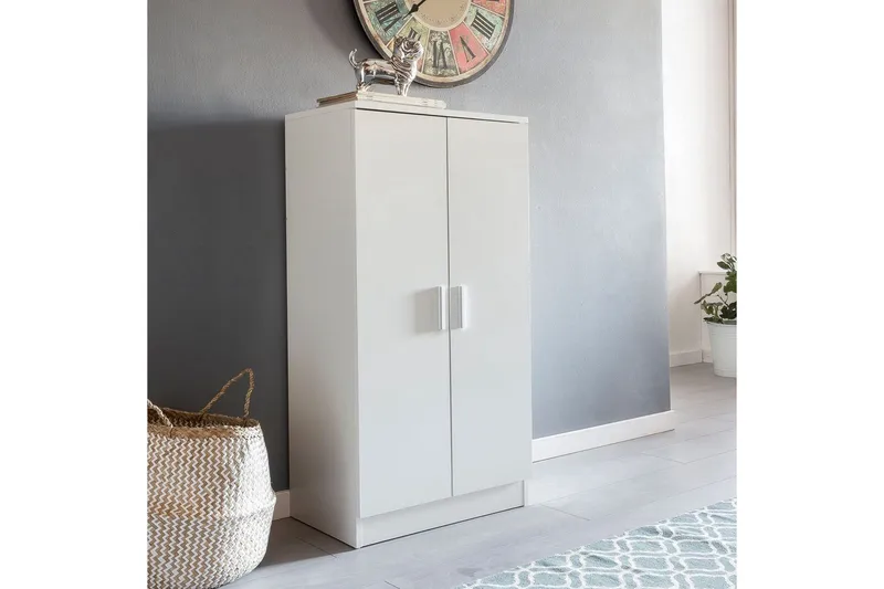 Kenkäkaappi Wohnling Kalvopäällystetty lastulevy 7 lokeroa eteiskaluste - Säilytys - Kenkäsäilytys