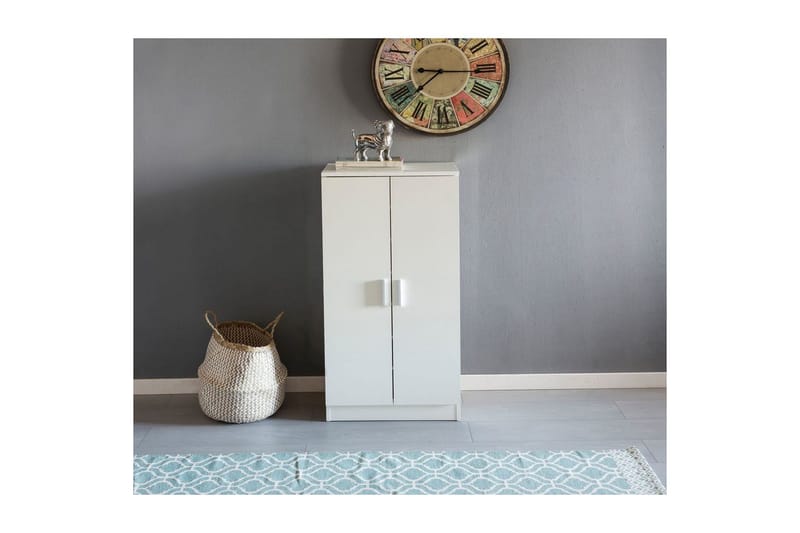 Kenkäkaappi Wohnling Kalvopäällystetty lastulevy 7 lokeroa eteiskaluste - Säilytys - Kenkäsäilytys