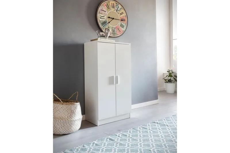 Kenkäkaappi Wohnling Kalvopäällystetty lastulevy 7 lokeroa eteiskaluste - Säilytys - Kenkäsäilytys