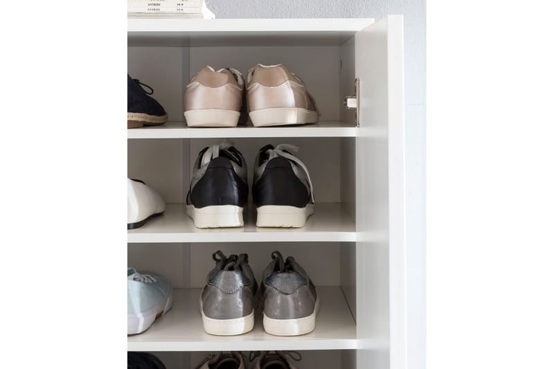 Kenkäkaappi Wohnling Kalvopäällystetty lastulevy 7 lokeroa eteiskaluste - Säilytys - Kenkäsäilytys