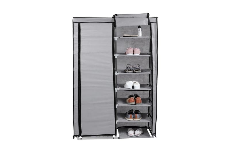 Kenkäkaappi Zakkum 96x146 cm - Harmaa - Säilytys - Kenkäsäilytys