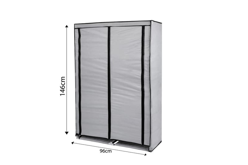 Kenkäkaappi Zakkum 96x146 cm - Harmaa - Säilytys - Kenkäsäilytys