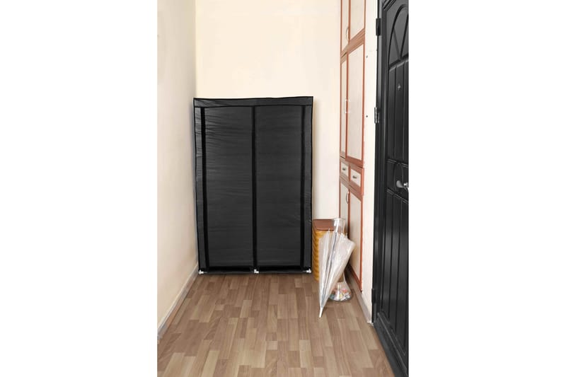 Kenkäkaappi Zakkum 96x146 cm - Musta - Säilytys - Kenkäsäilytys
