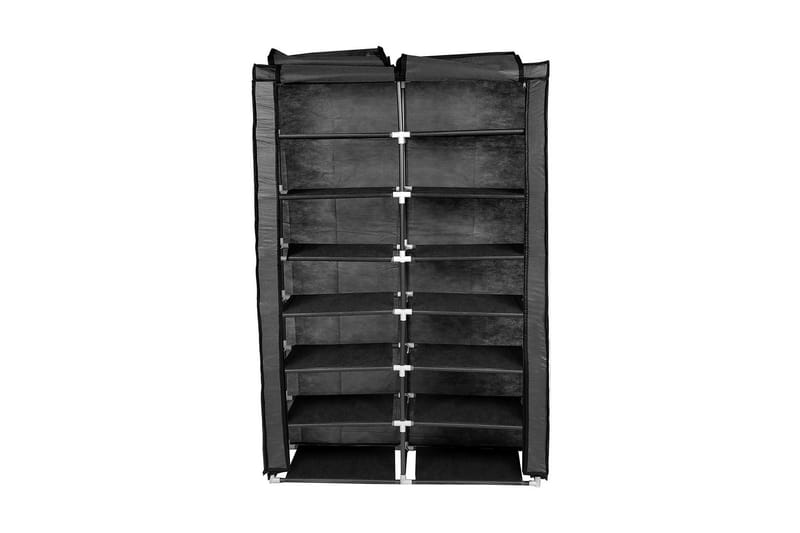 Kenkäkaappi Zakkum 96x146 cm - Musta - Säilytys - Kenkäsäilytys