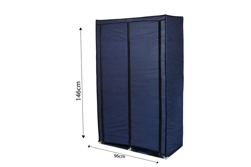 Kenkäkaappi Zakkum 96x146 cm - Sininen - Säilytys - Kenkäsäilytys