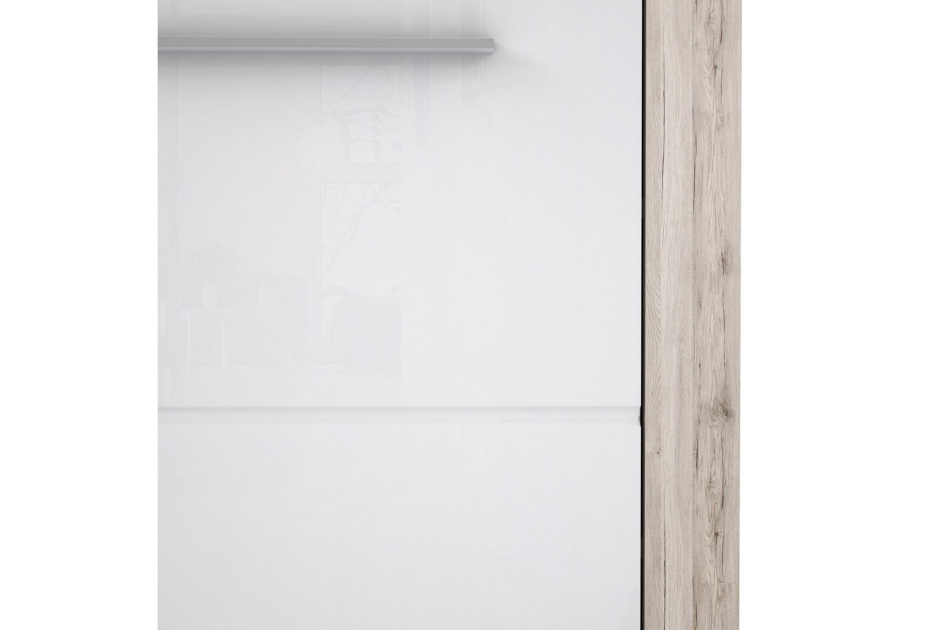 Kenkäkaappi Perrins 119 cm - Ruskea/Valkoinen - Säilytys - Kenkäsäilytys