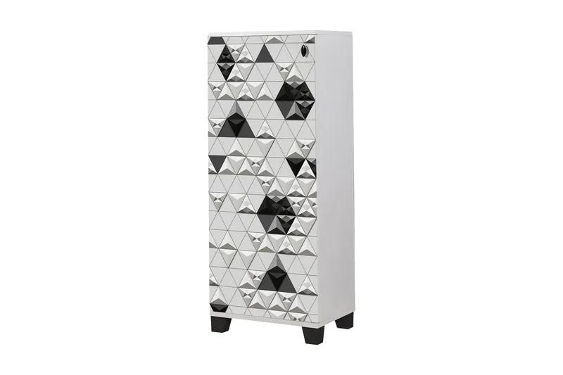 Kenkäsäilytin Valkoinen/Musta, undefined