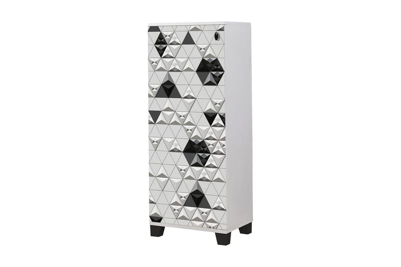 Kenkäsäilytin Valkoinen/Musta, undefined