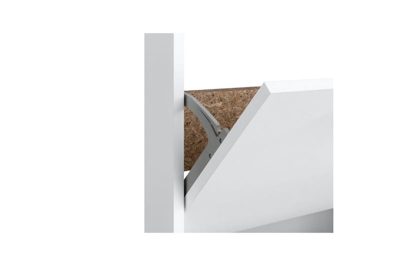 Kenkäsäilytys Bill 75x21x83 cm, Valkoinen - 75x21x83 cm, Valkoinen - Säilytys - Kenkäsäilytys