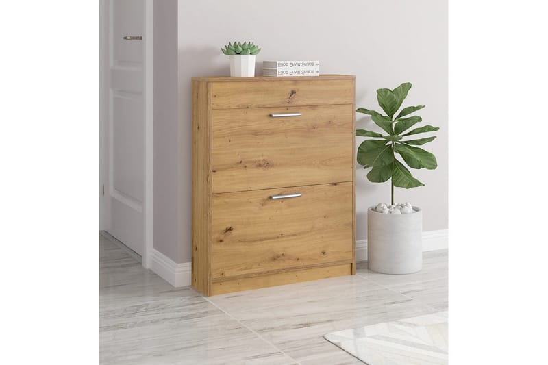 Kenkäsäilytys Bill 75x21x95 cm, Luonto - 75x21x95 cm, Luonto - Säilytys - Kenkäsäilytys