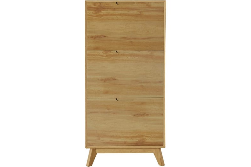 Kenkäsäilytys Ezra 3 Flaps 60x24x125 cm, Wotan tammi - 60x24x125 cm, Wotan tammi - Säilytys - Kenkäsäilytys