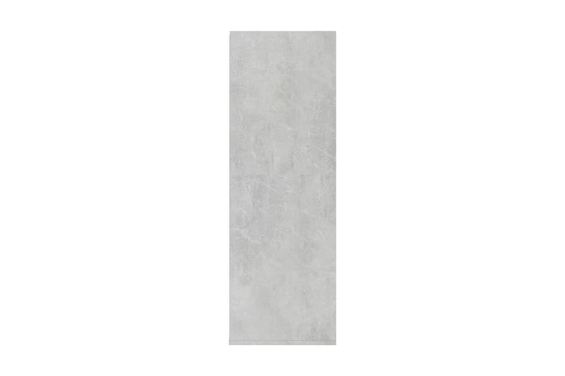Kenkäteline betoninharmaa 54x34x100 cm lastulevy - Harmaa - Säilytys - Kenkäsäilytys