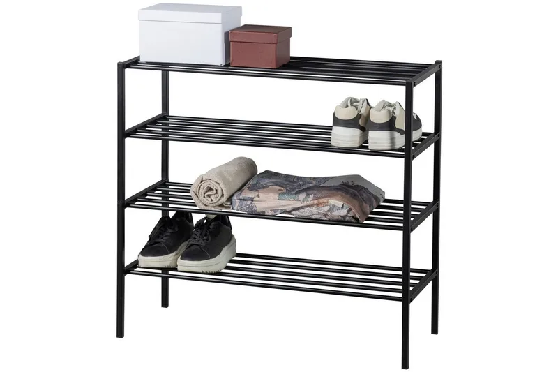 Kenkäteline Ferro - 4 hyllyä - Säilytys - Kenkäsäilytys - Kenkäteline & kenkähylly