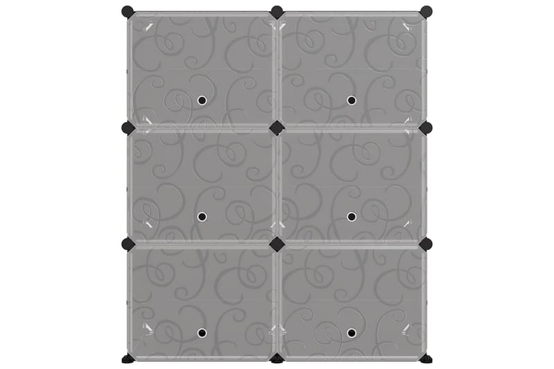 Kenkäteline musta 84,5x31x93,5 cm PP - Musta - Säilytys - Kenkäsäilytys - Kenkäteline & kenkähylly