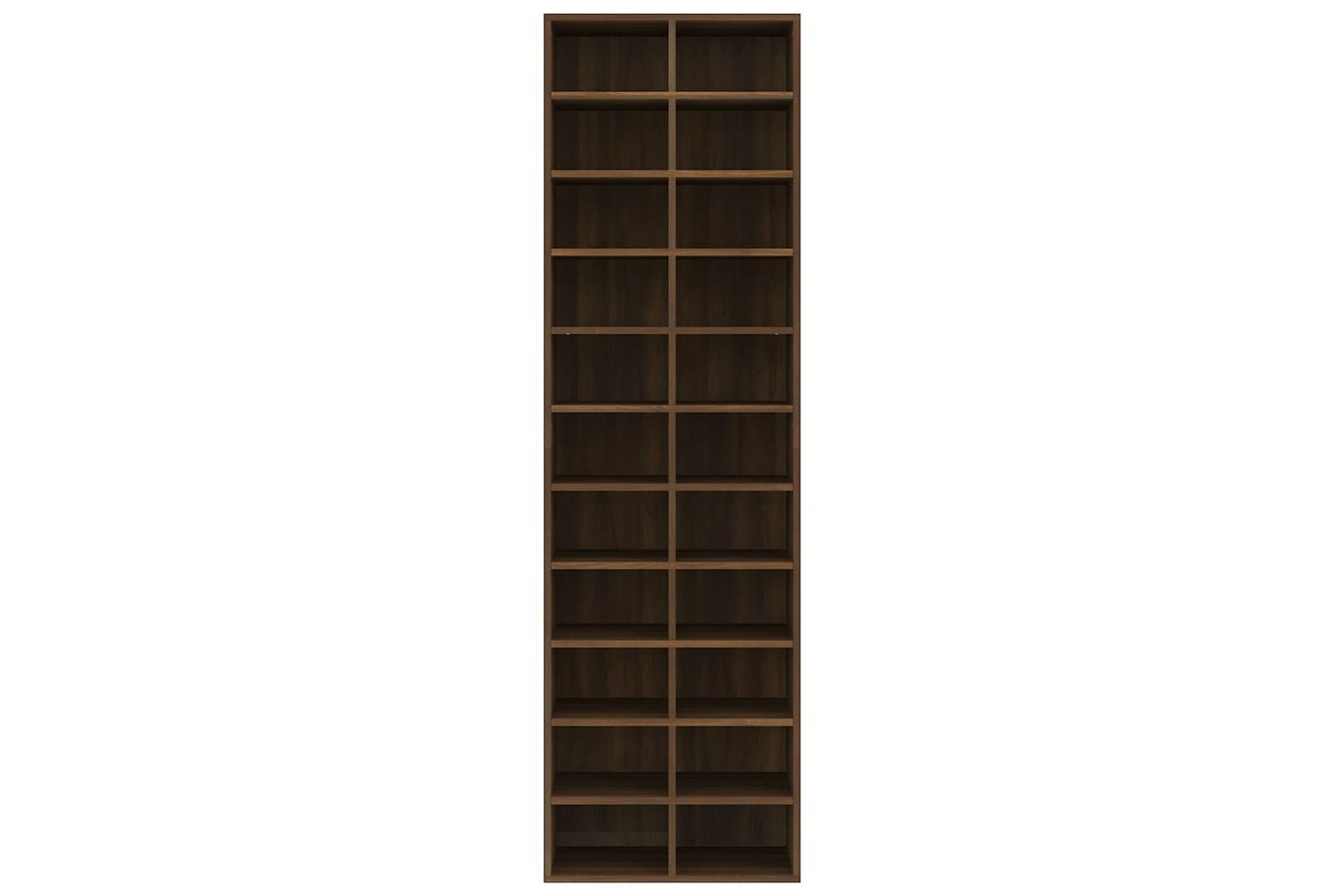 Kenkäteline ruskea tammi 54x34x183 cm tekninen puu - Ruskea - Säilytys - Kenkäsäilytys - Kenkäteline & kenkähylly