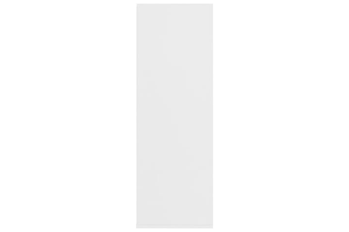 Kenkäteline valkoinen 54x34x100 cm lastulevy - Valkoinen - Kenkäsäilytys - Eteisen säilytys - Kenkäteline & kenkähylly