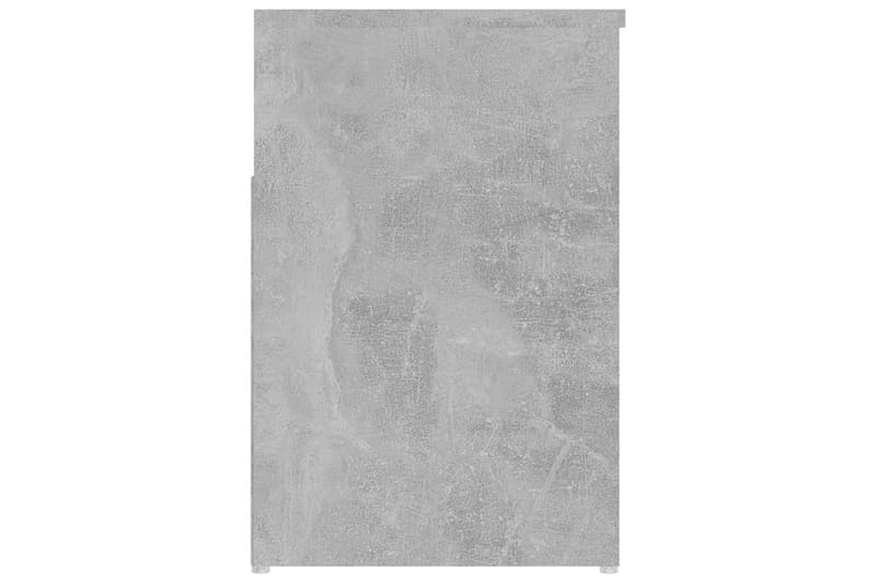 Kenkien säilytyspenkki betoninharmaa 80x30x45 cm levy - Harmaa - Säilytys - Kenkäsäilytys