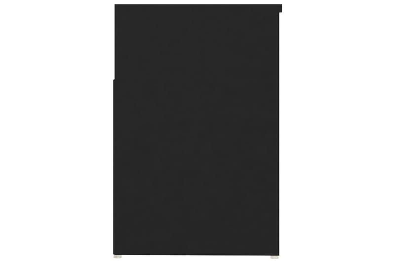 Kenkien säilytyspenkki musta 80x30x45 cm lastulevy - Musta - Säilytys - Kenkäsäilytys