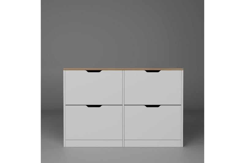 Kiichi Kenkäkaappi 120,5 cm - Pähkinä - Säilytys - Kenkäsäilytys