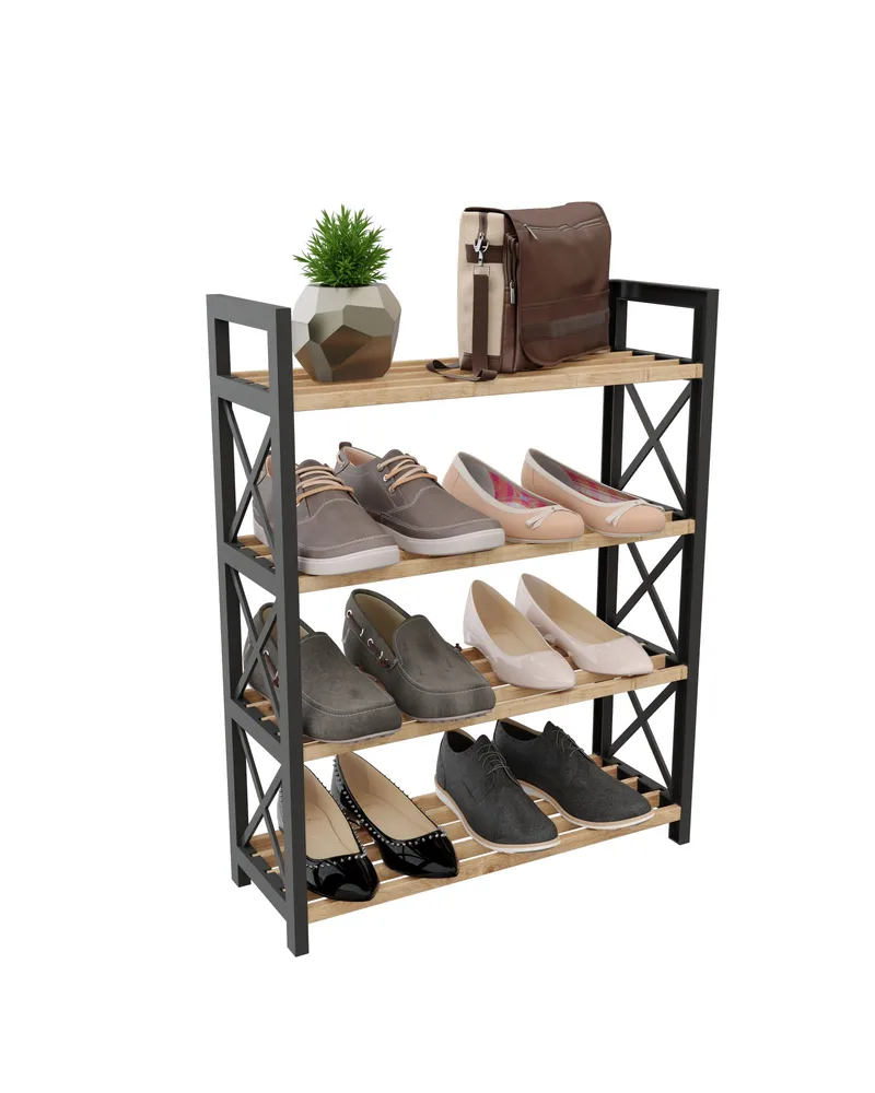 Lekora Monitoimihylly 64 cm, Musta