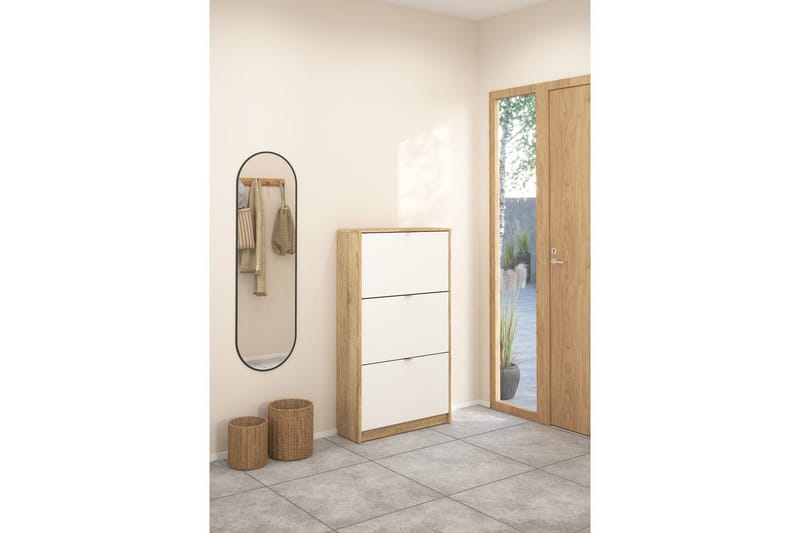 Loranor Kenkäkaappi 70,3 cm - Luonnonväri - Säilytys - Kenkäsäilytys