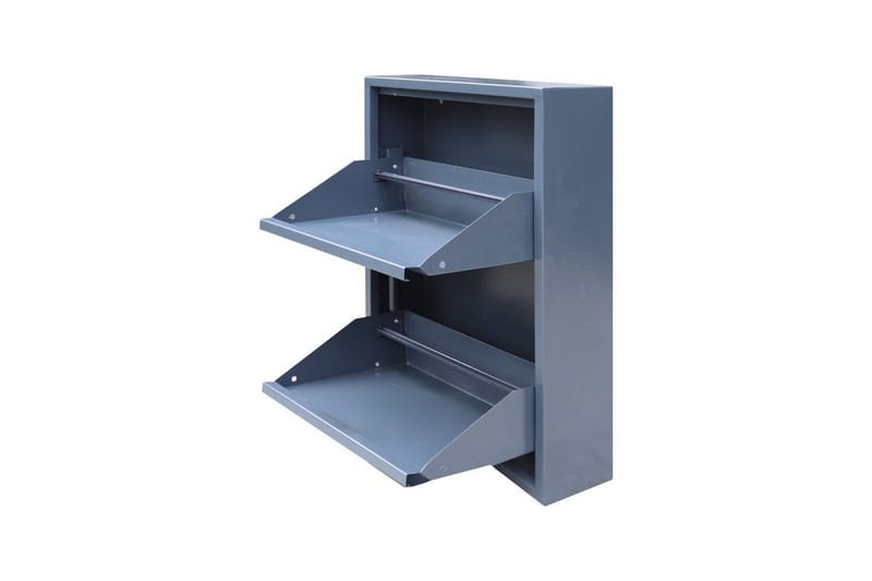 Mayazizi Kenkäkaappi 50 cm - Vaaleanharmaa - Säilytys - Kenkäsäilytys