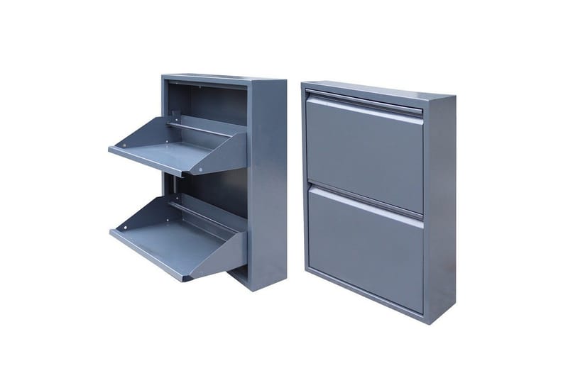 Mayazizi Kenkäkaappi 50 cm - Vaaleanharmaa - Säilytys - Kenkäsäilytys