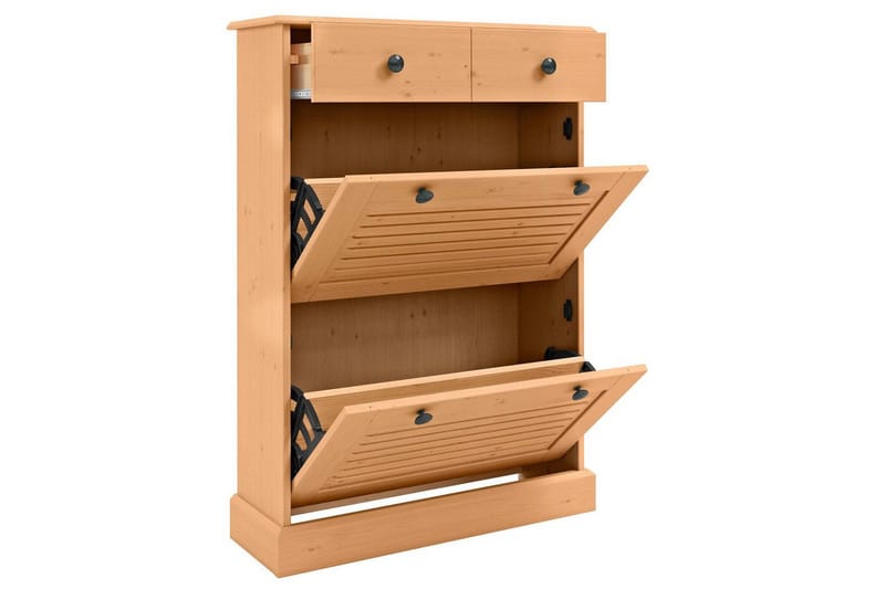 Mille Kenkäkaappi 75x105 cm - Ruskea - Säilytys - Kenkäsäilytys