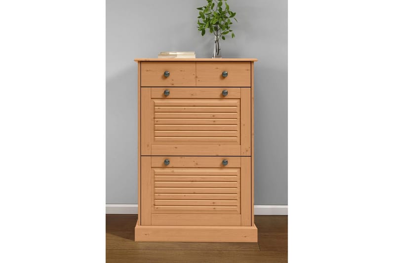 Mille Kenkäkaappi 75x105 cm - Ruskea - Säilytys - Kenkäsäilytys