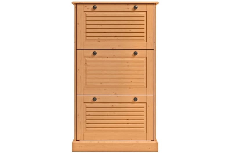 Mille Kenkäkaappi 75x130 cm - Ruskea - Säilytys - Kenkäsäilytys