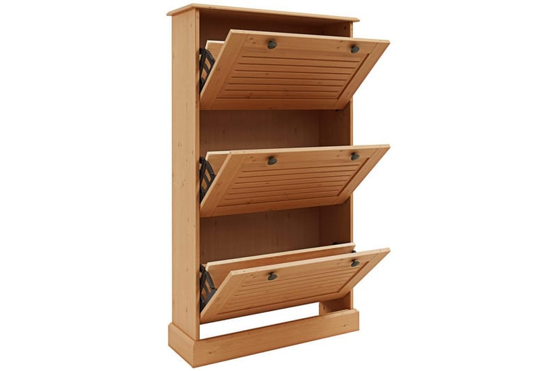 Mille Kenkäkaappi 75x130 cm - Ruskea - Säilytys - Kenkäsäilytys