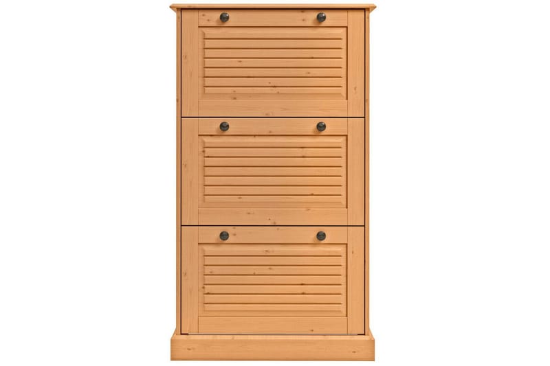 Mille Kenkäkaappi 75x130 cm - Ruskea - Säilytys - Kenkäsäilytys