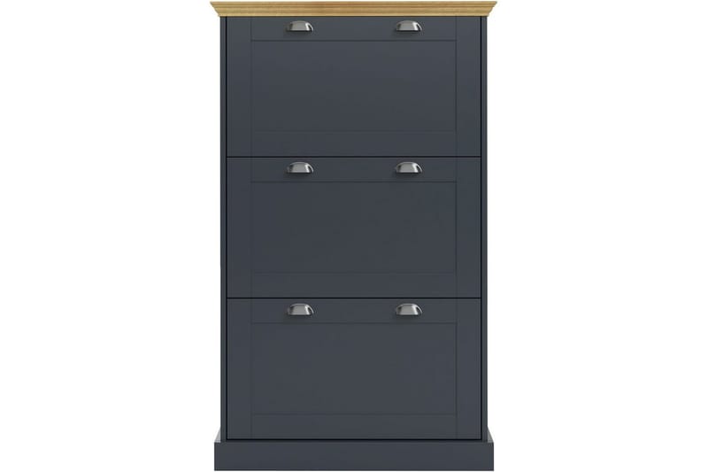 Motala Kengätkaappi 80x132 cm - Harmaa - Säilytys - Kenkäsäilytys