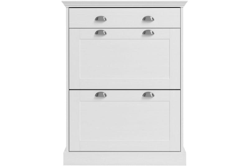 Motala Kenkäkaappi 80x105 cm - Valkoinen - Säilytys - Kenkäsäilytys