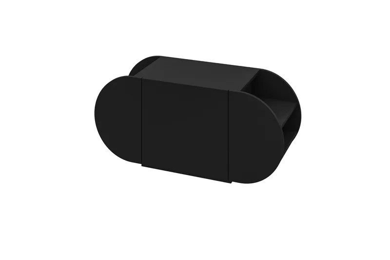 Pozy Kenkäkaappi 110 cm, Musta