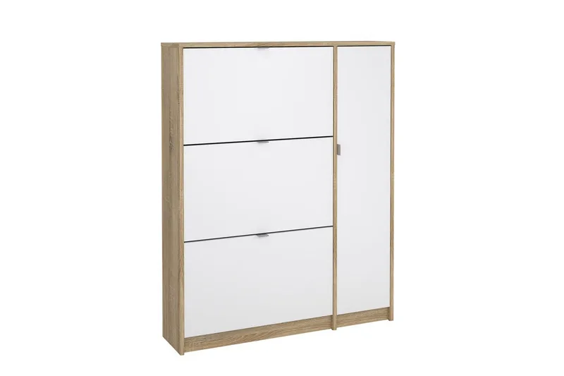 Rivornis Kenkäkaappi 98,8 cm - Luonnonväri - Säilytys - Kenkäsäilytys