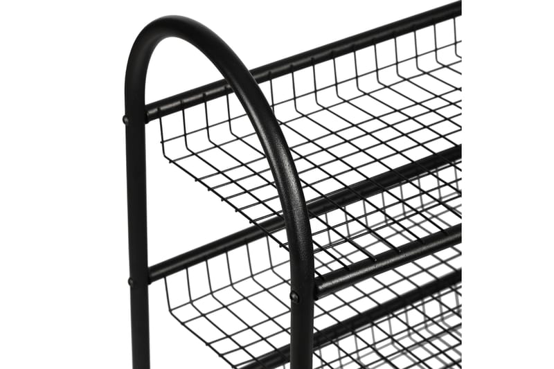 Roger Kenkäkaappi 69 cm - Musta - Säilytys - Kenkäsäilytys