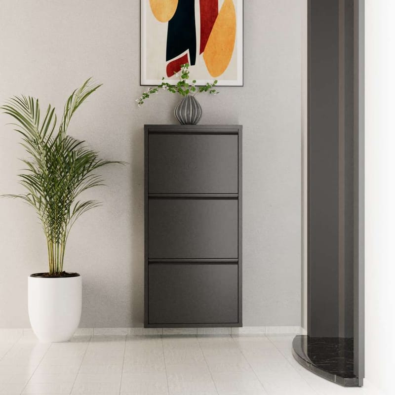 Rylanis kenkäkaappi 50x103 cm - Antrasiitti - Säilytys - Kenkäsäilytys