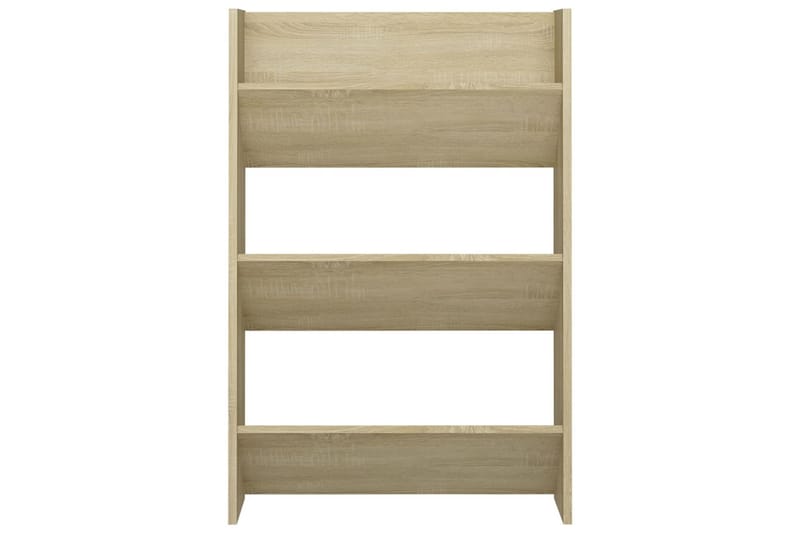 Seinäkenkäkaapit 2 kpl Sonoma-tammi 60x18x90 cm lastulevy - Säilytys - Kenkäsäilytys