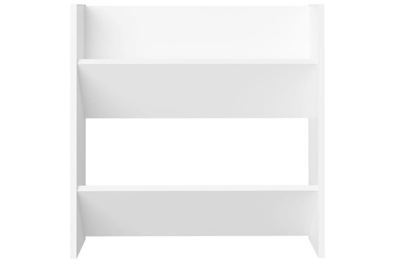Seinäkenkäkaapit 2 kpl valkoinen 60x18x60 cm lastulevy - Säilytys - Kenkäsäilytys
