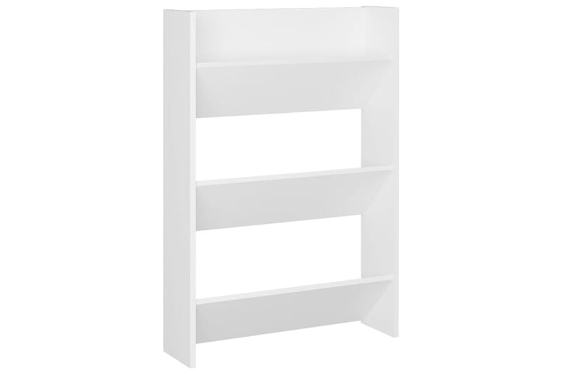Seinäkenkäkaapit 2 kpl valkoinen 60x18x90 cm lastulevy - Säilytys - Kenkäsäilytys