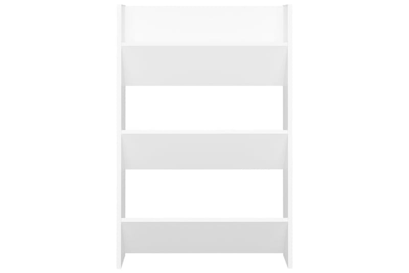 Seinäkenkäkaapit 2 kpl valkoinen 60x18x90 cm lastulevy - Säilytys - Kenkäsäilytys