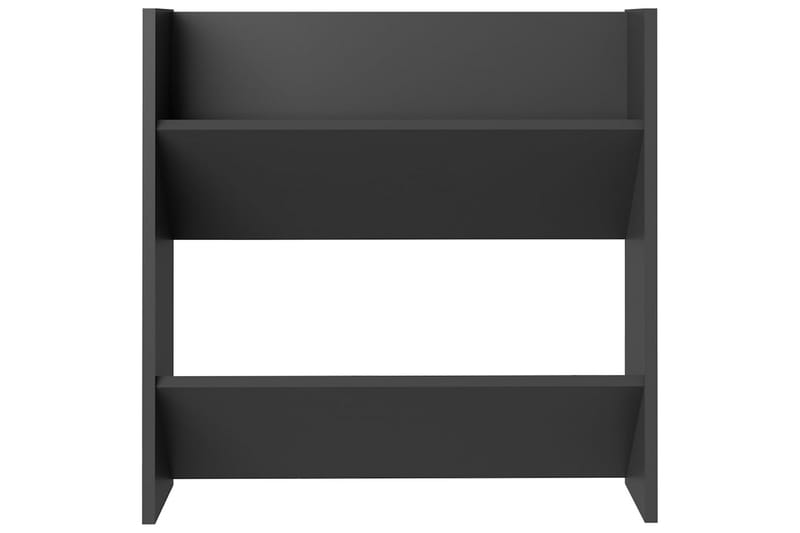 Seinäkenkäkaapit 4 kpl harmaa 60x18x60 cm lastulevy - Säilytys - Kenkäsäilytys