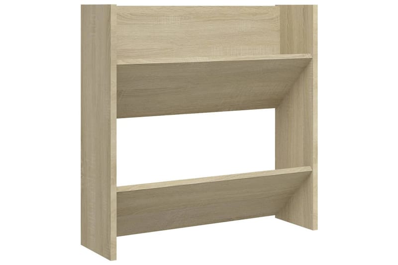 Seinäkenkäkaapit 4 kpl Sonoma-tammi 60x18x60 cm lastulevy - Säilytys - Kenkäsäilytys