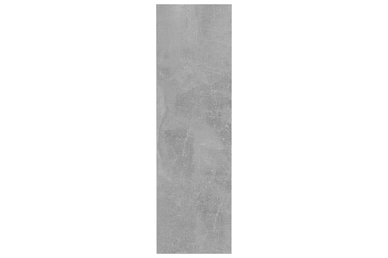 Seinäkenkäkaappi betoninharmaa 80x18x60 cm lastulevy - Säilytys - Kenkäsäilytys