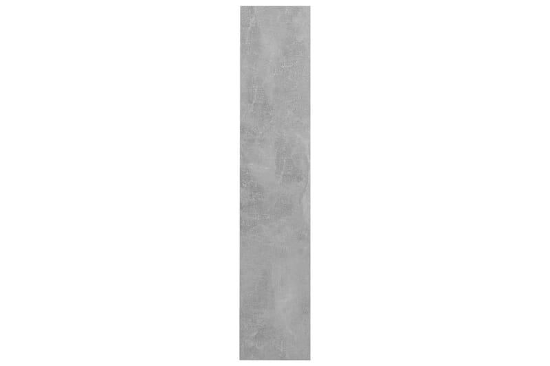 Seinäkenkäkaappi betoninharmaa 80x18x90 cm lastulevy - Säilytys - Kenkäsäilytys