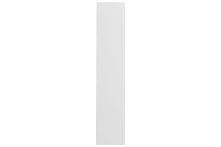 Seinäkenkäkaappi valkoinen 80x18x90 cm lastulevy - Kenkäsäilytys - Eteisen säilytys - Kenkäteline & kenkähylly